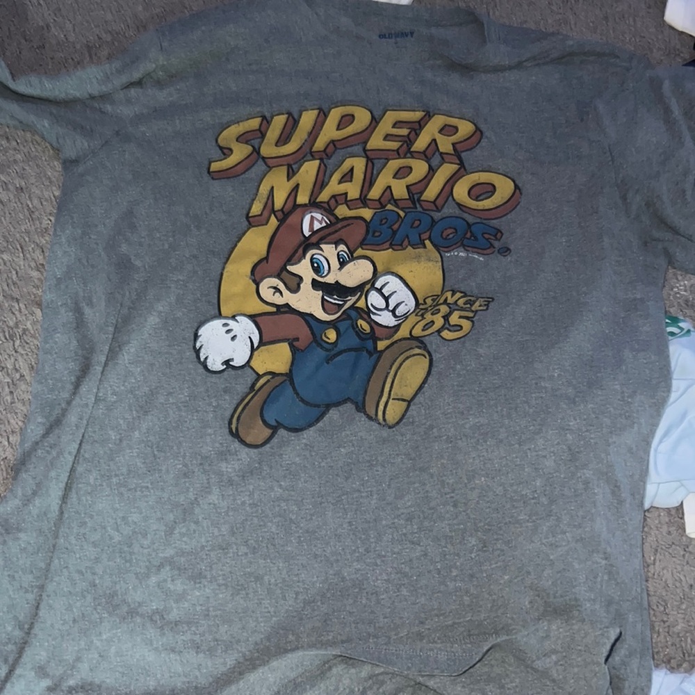 super mario shirt